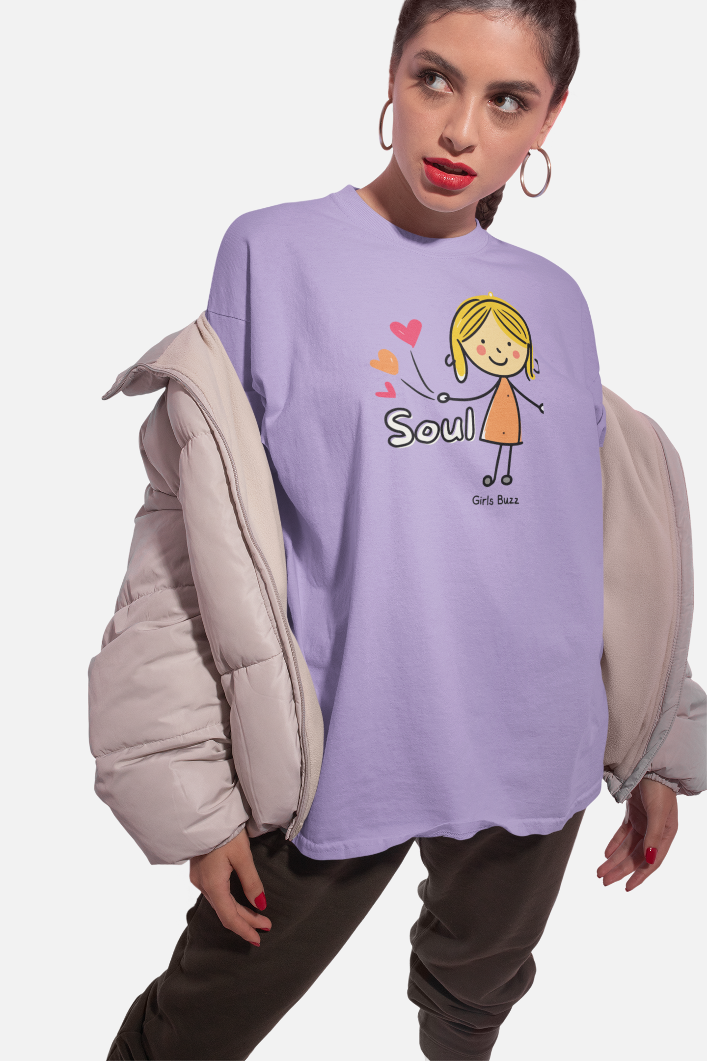 Soul Sisters BFF Combo Oversized Tee - 1