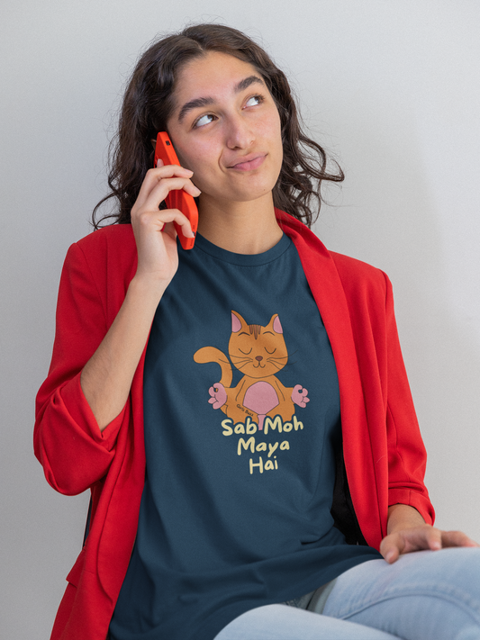 Sab Moh Maya Hai Oversized Tee