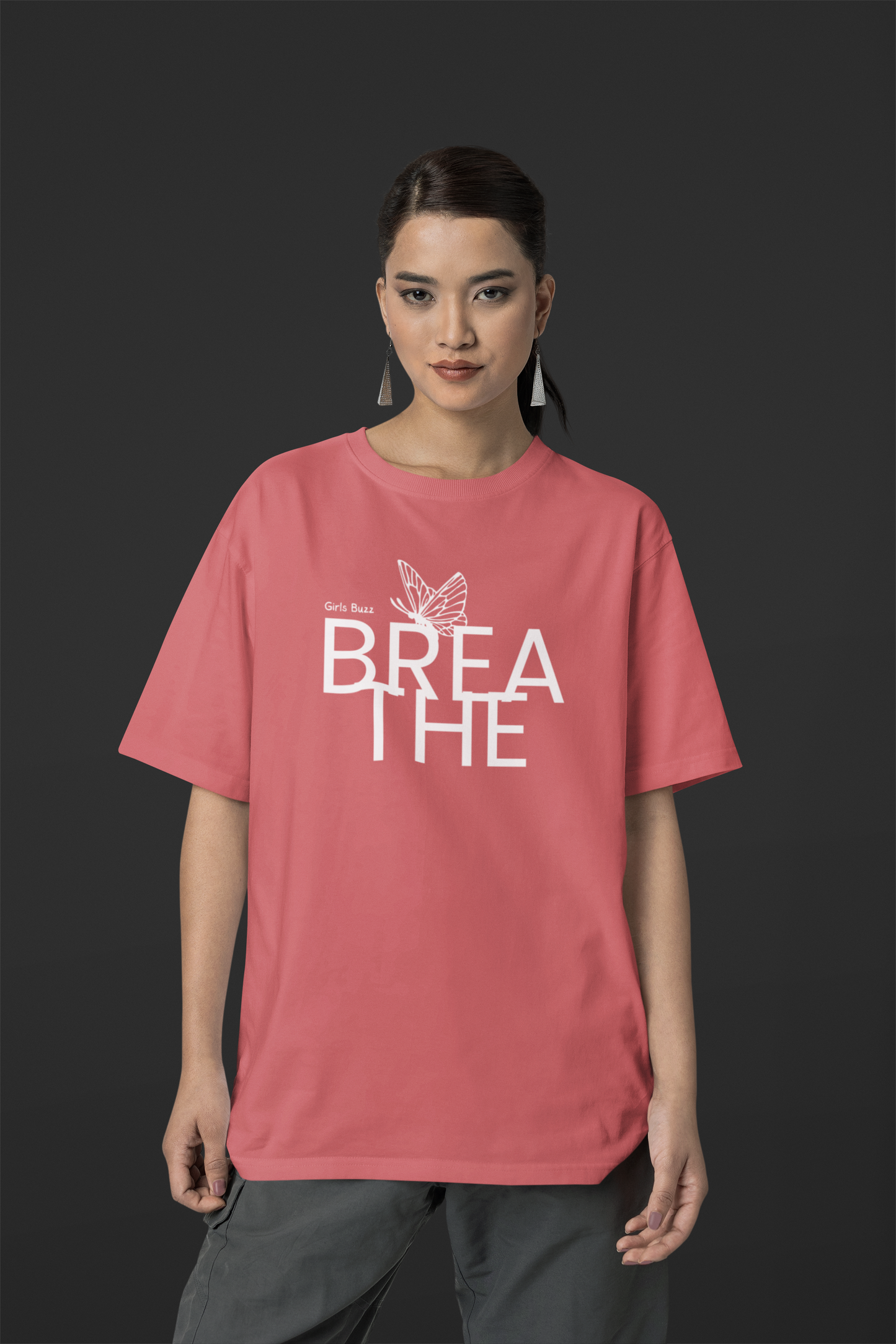 graphic print Women Body Positive tshirt