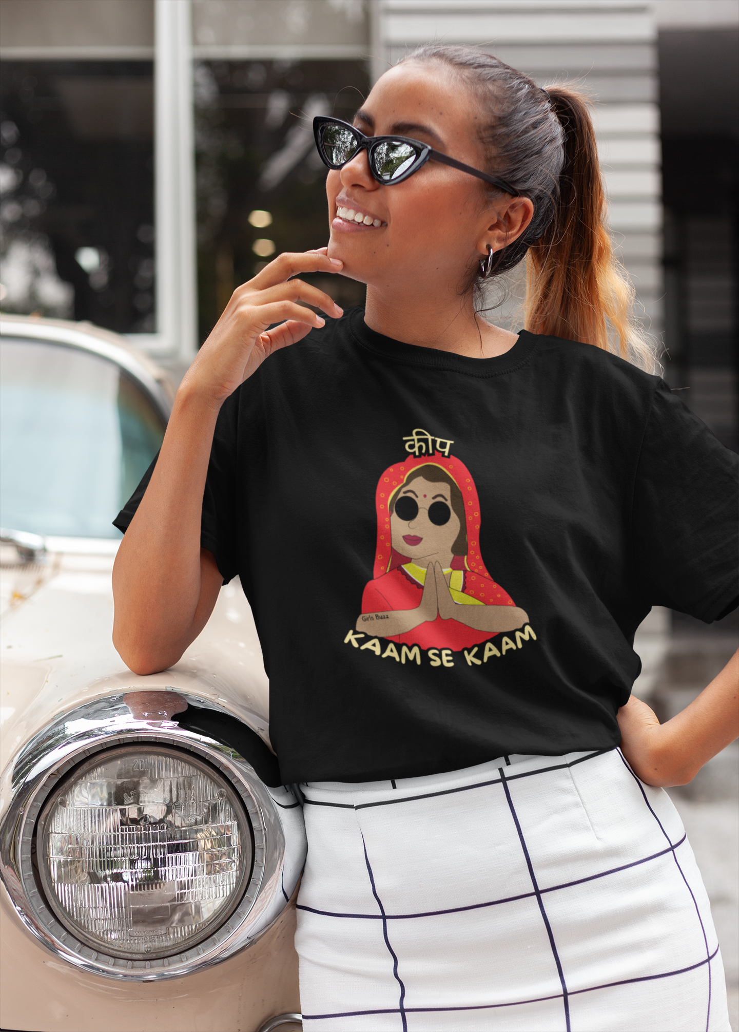 Keep Kaam se Kaam Oversized tee