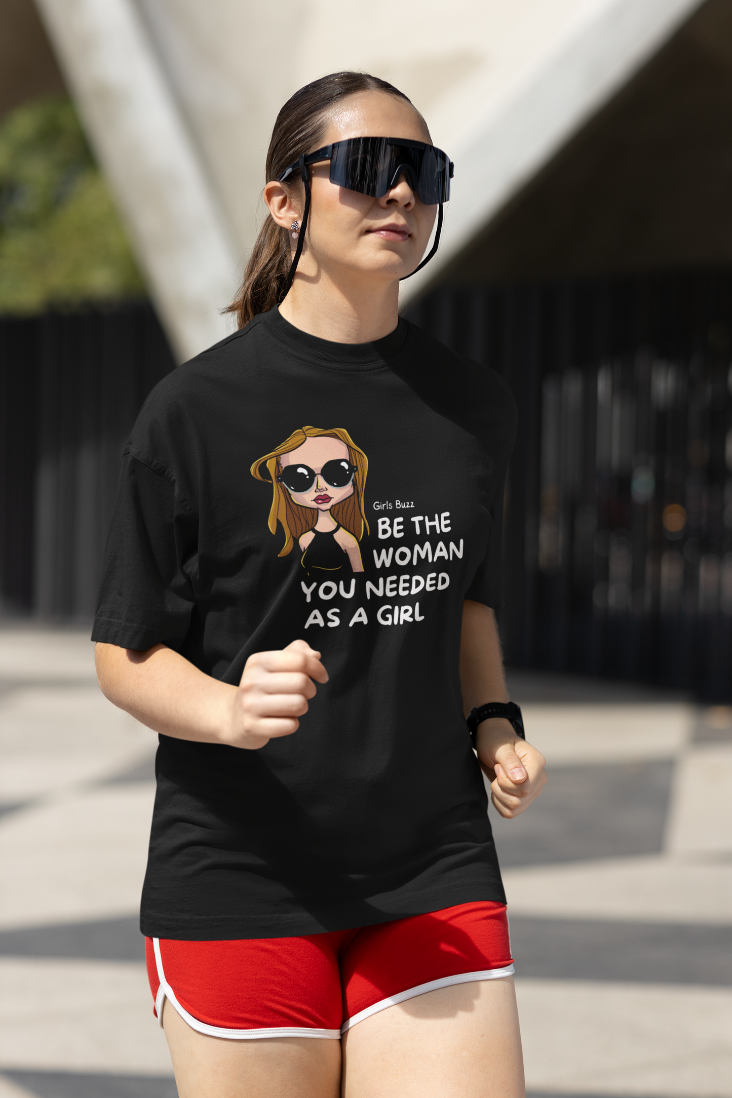Be The Woman You Needed As A Girl Oversized Tee