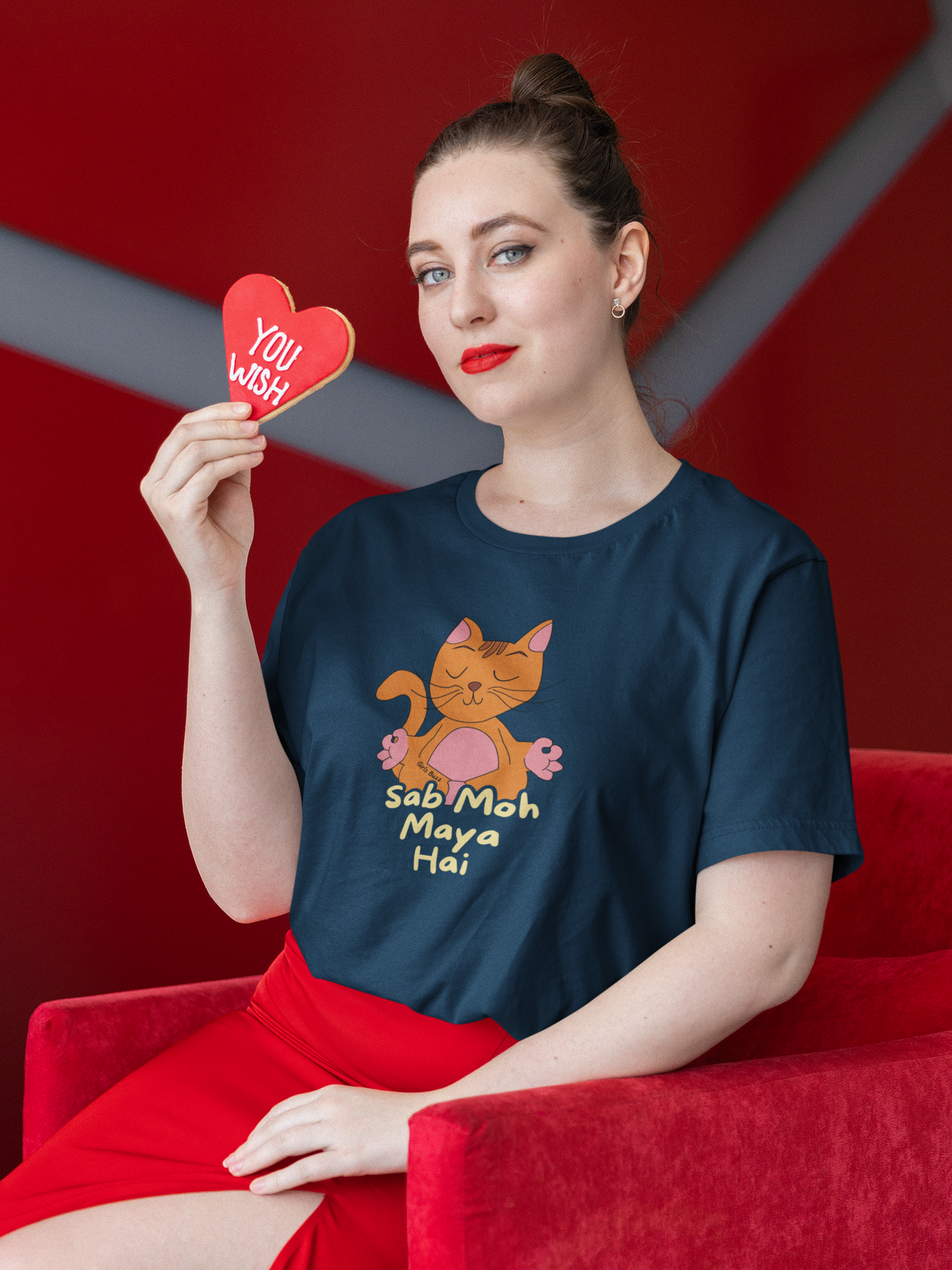 Sab Moh Maya Hai Oversized Tee