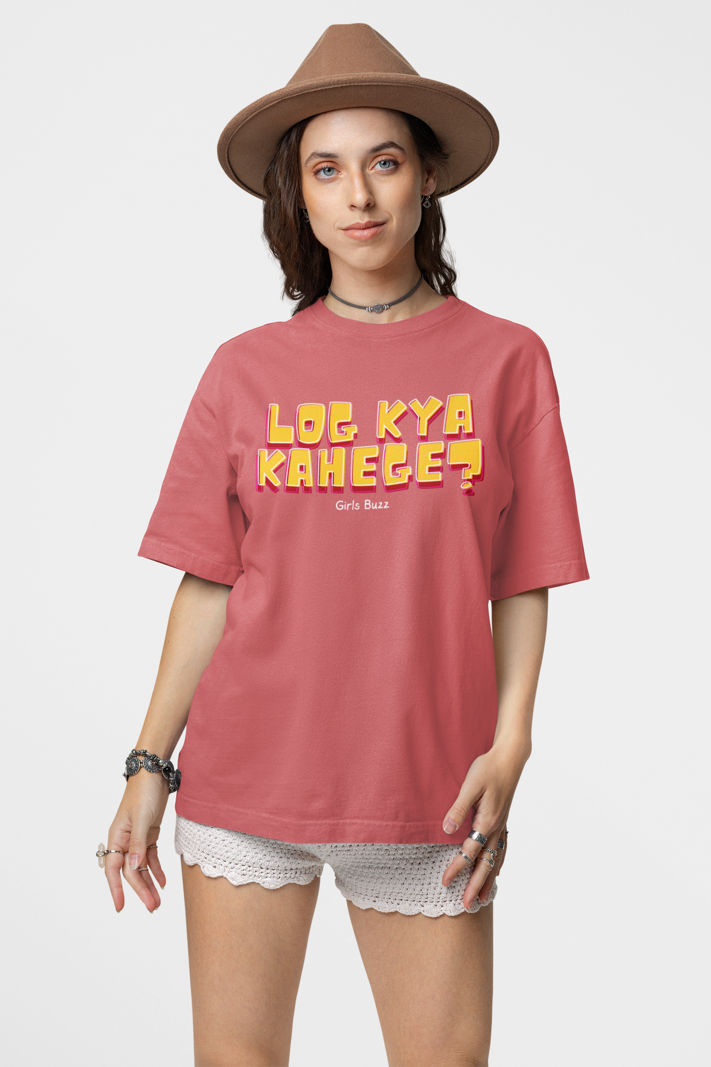 Lok Kya Kahenge Oversized Tee