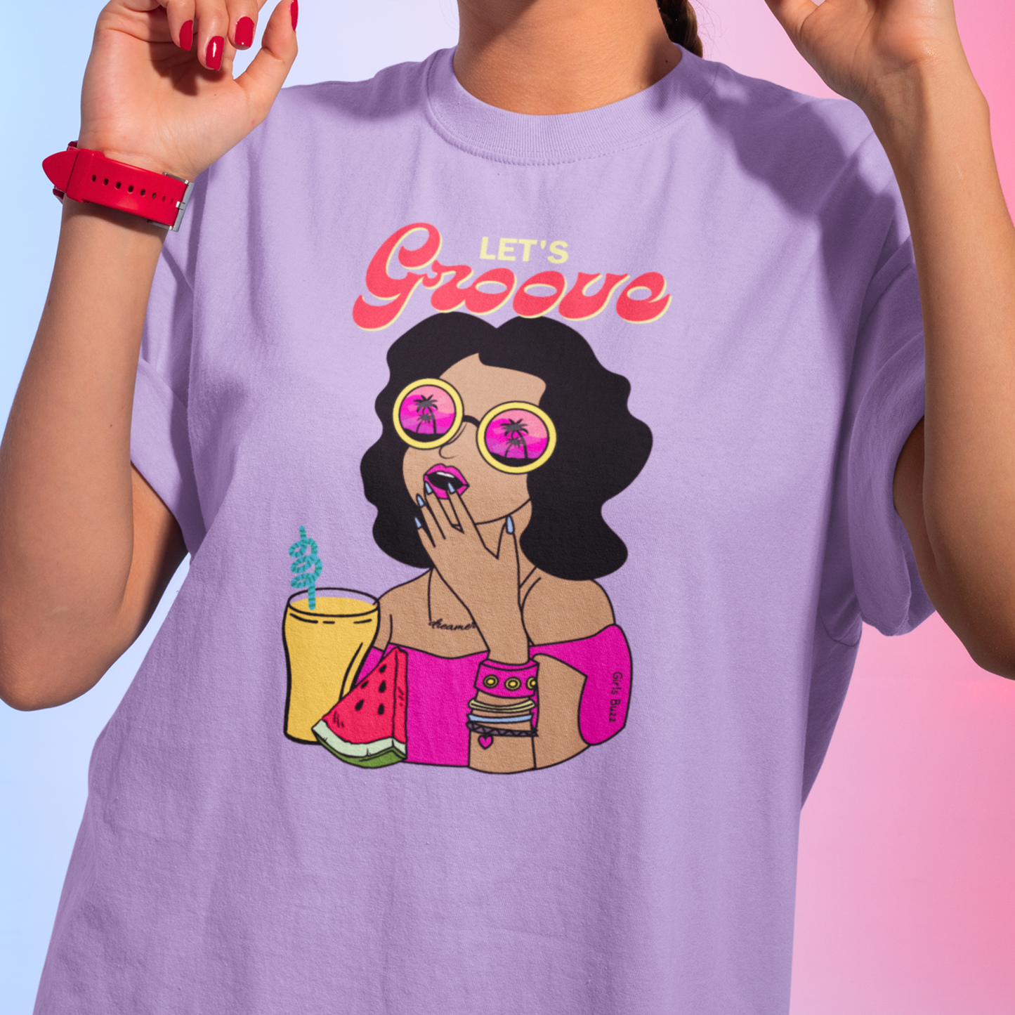 Graphic Printed Oversized Tshirt