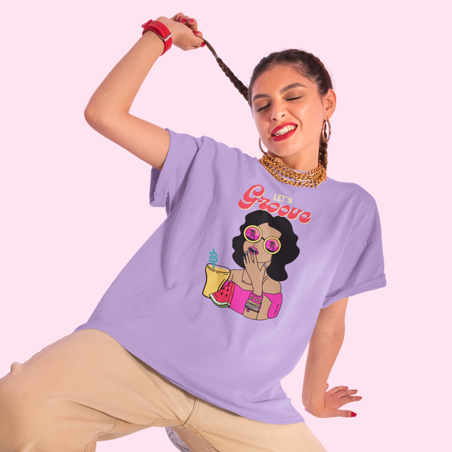 Graphic Printed Oversized Tshirt