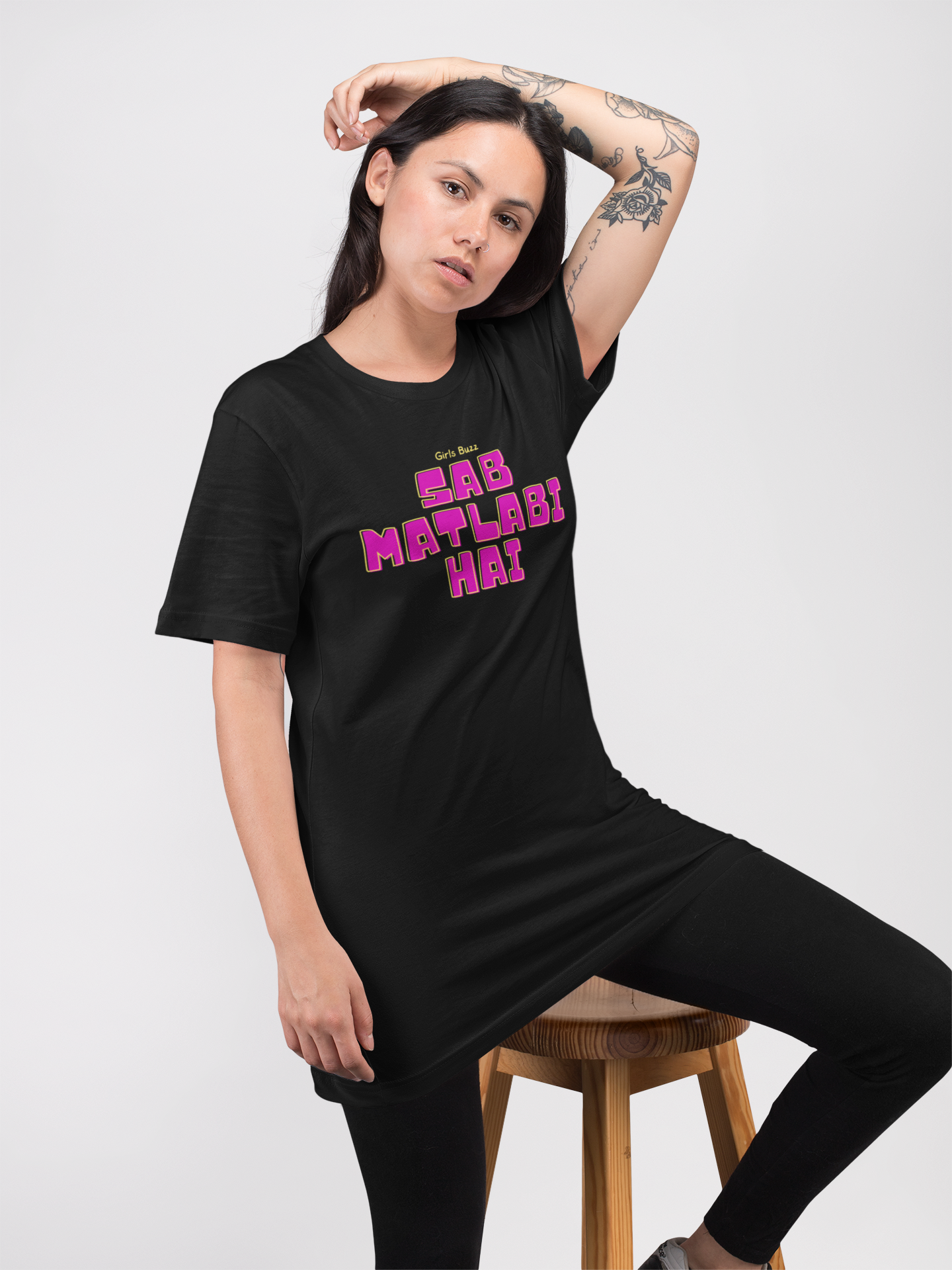 Sab Matlabi Hai Oversized tee