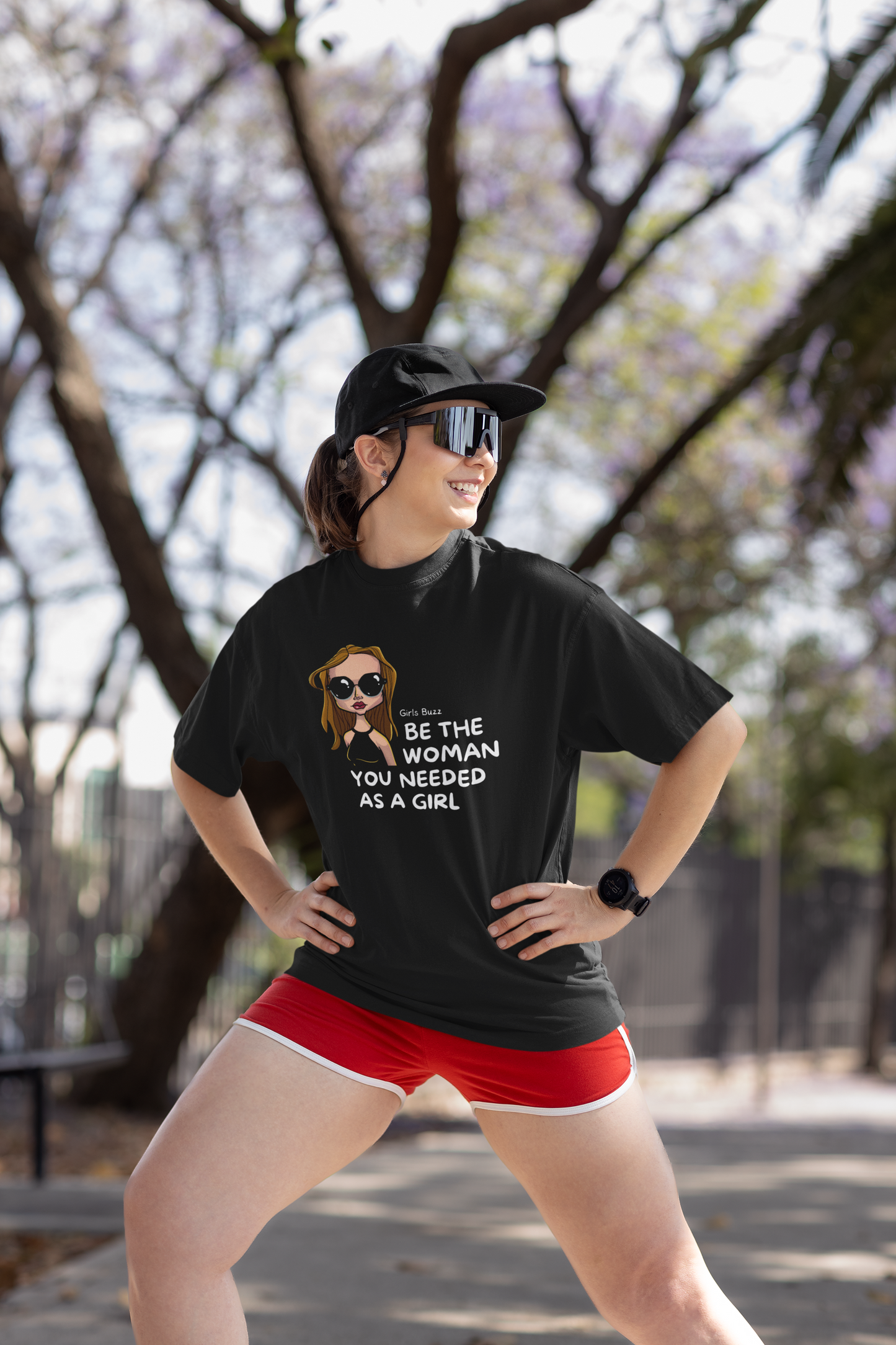 Be The Woman You Needed As A Girl Oversized Tee