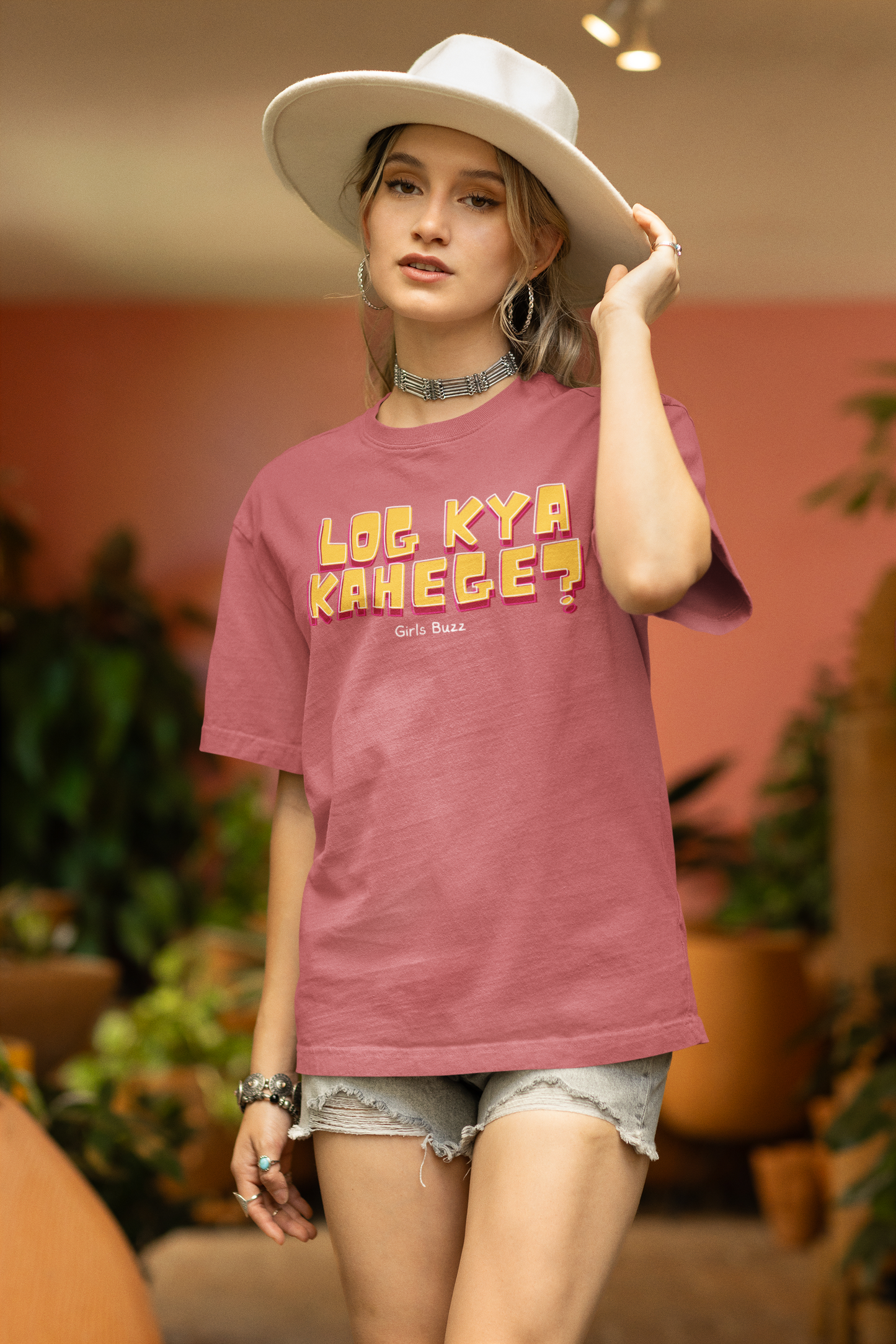 Lok Kya Kahenge Oversized Tee