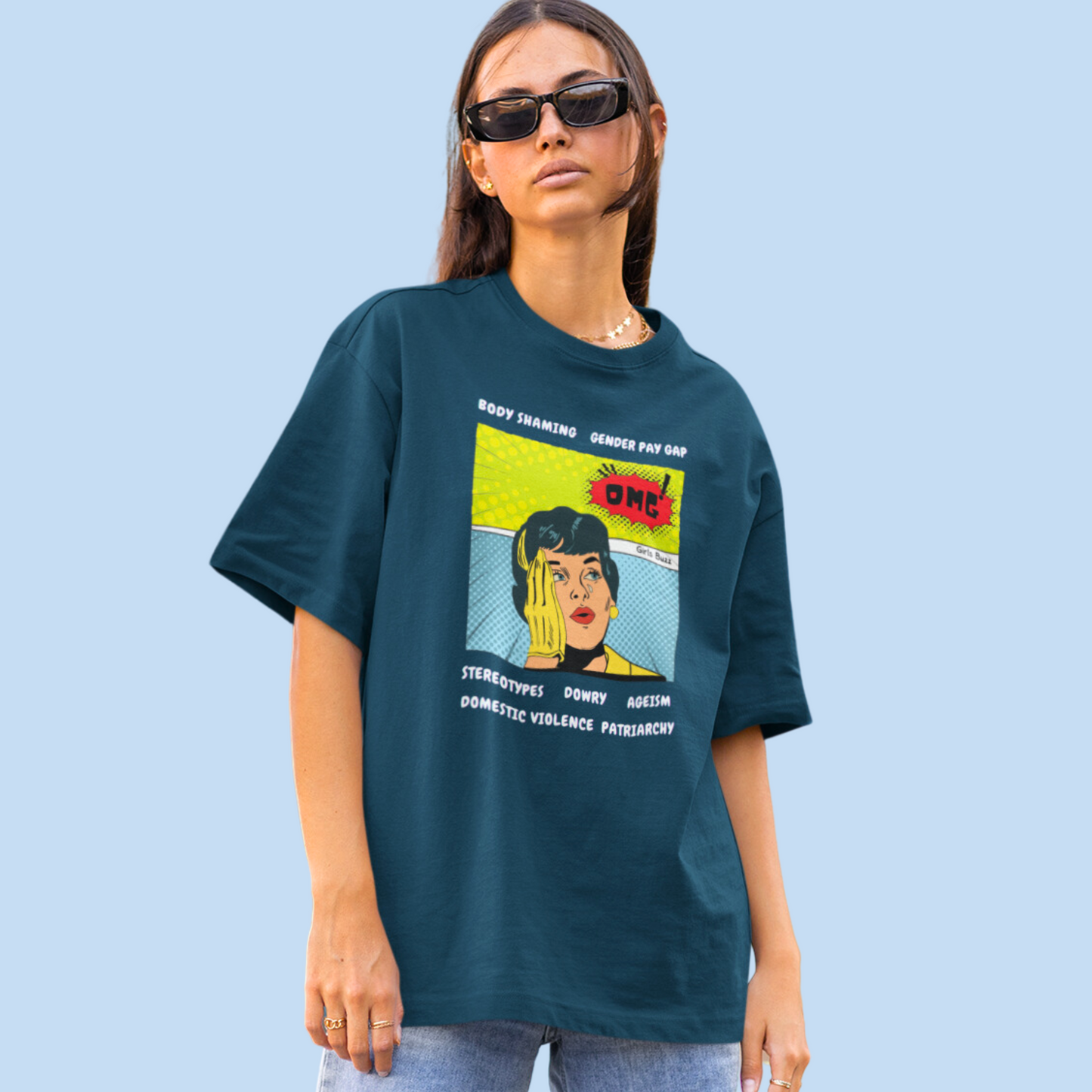 Stereotype Overload Oversized T-shirt