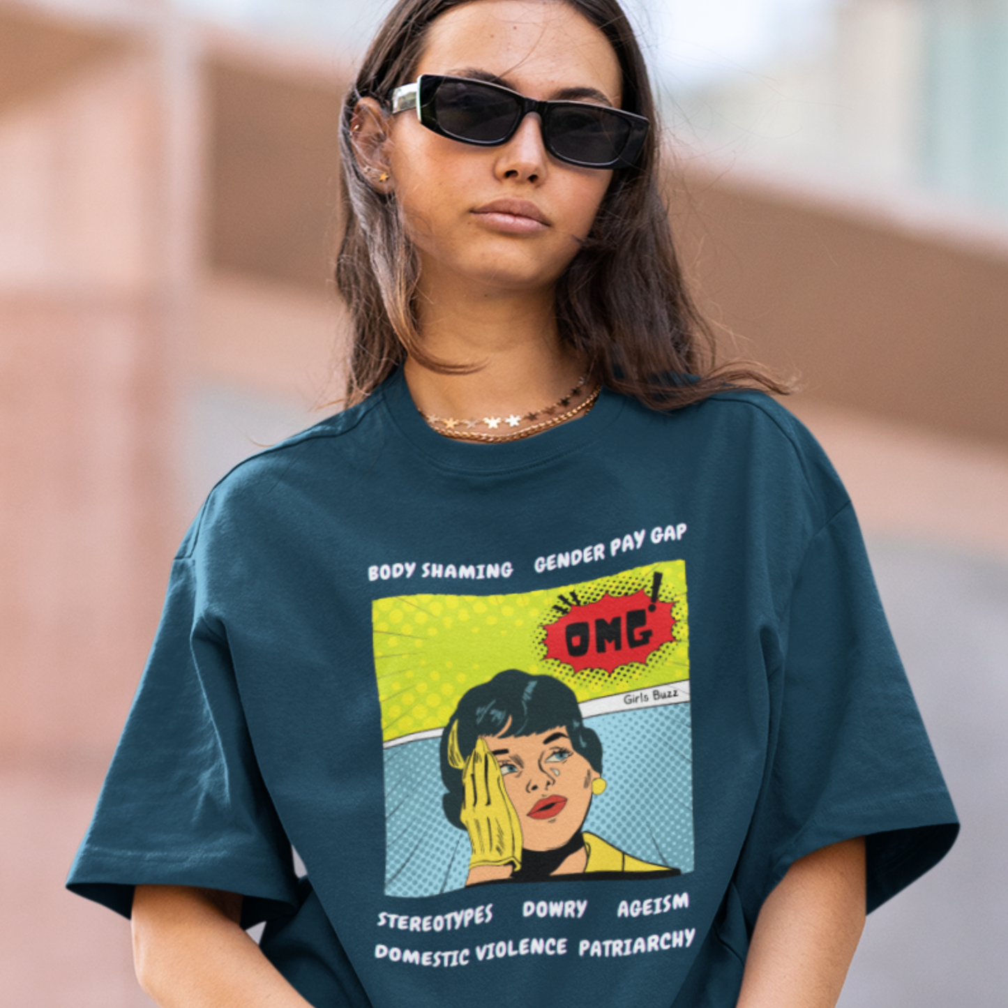 Stereotype Overload Oversized T-shirt