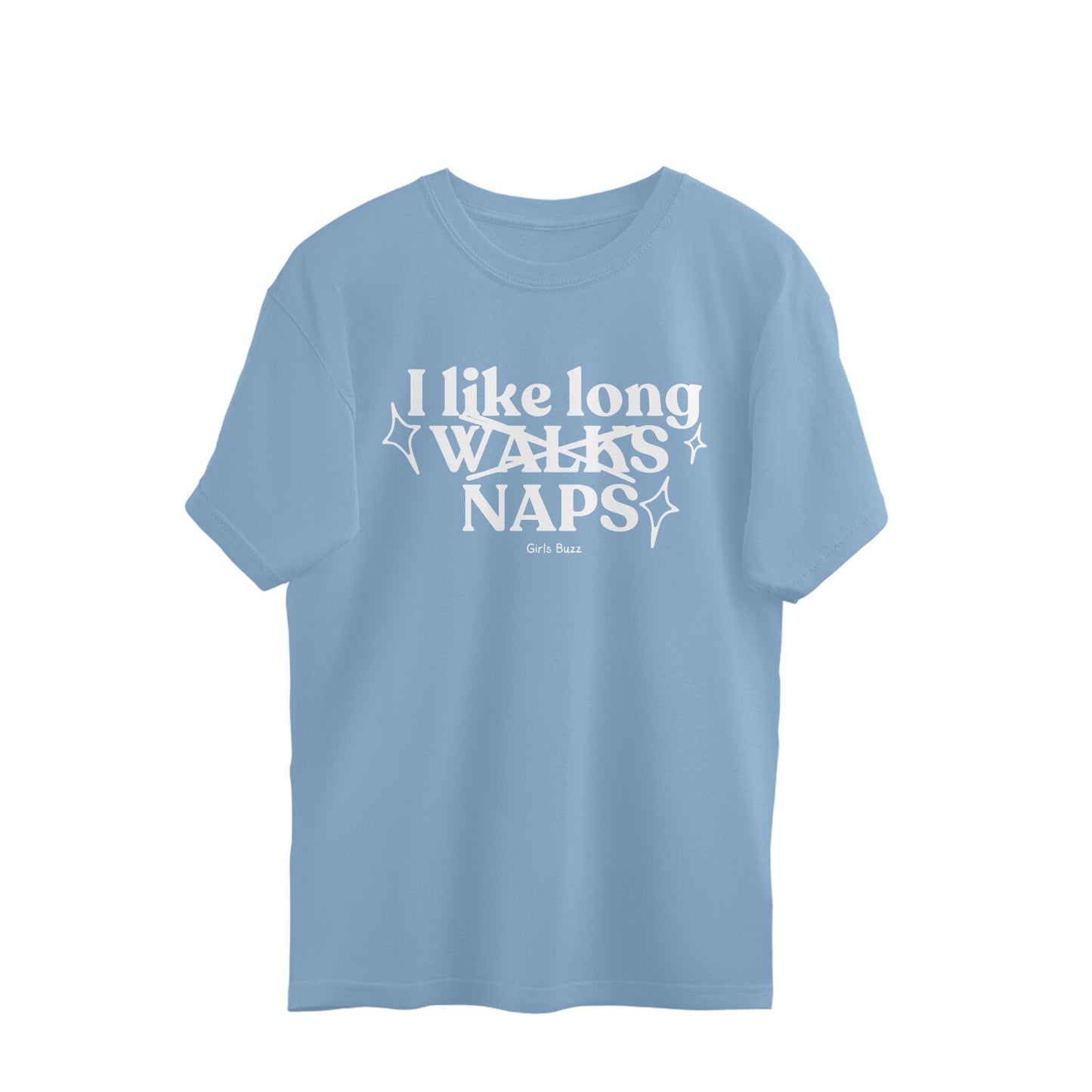 I like Long NAP women oversized t shirt with lazy quotes for winter