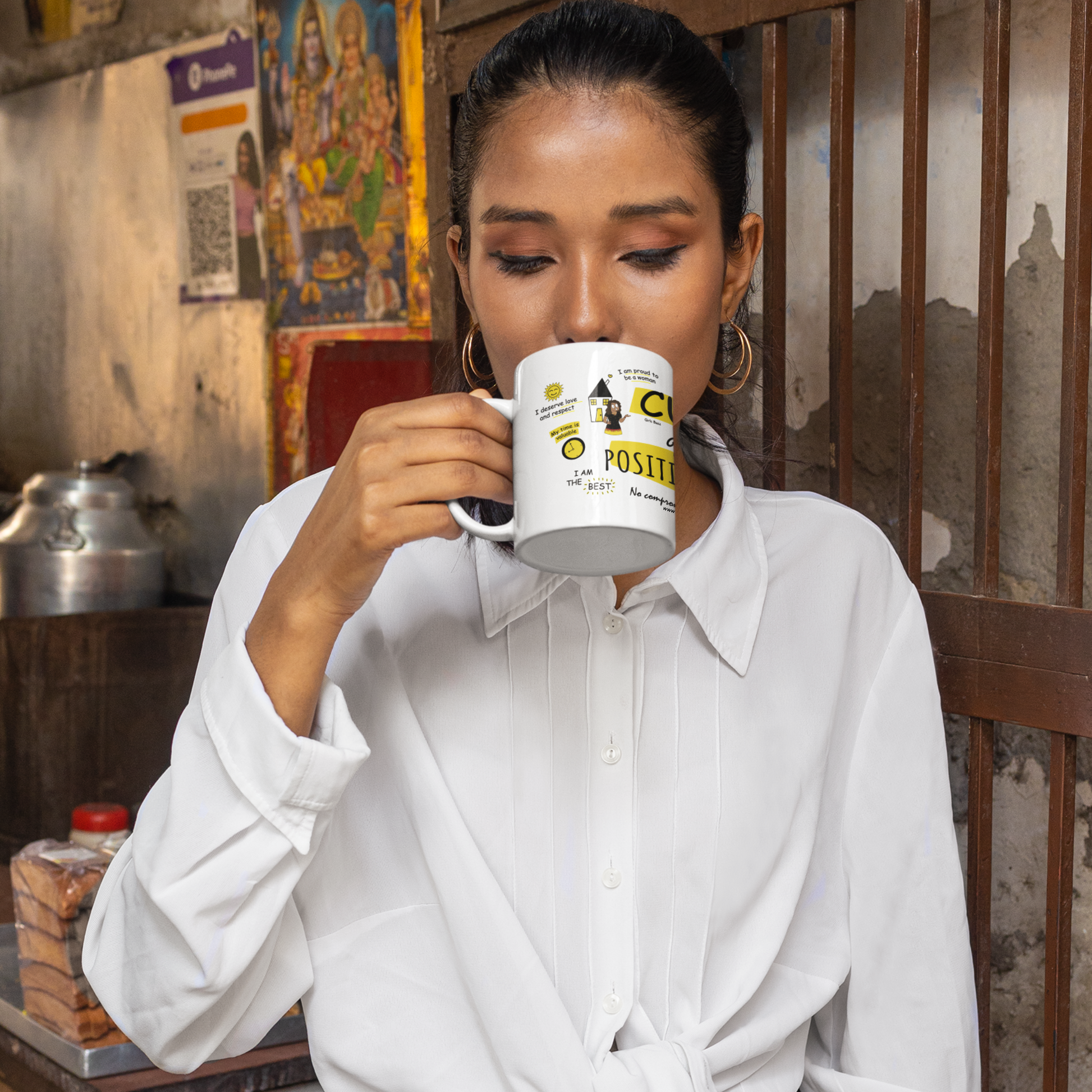 women's day gift  positive Mug