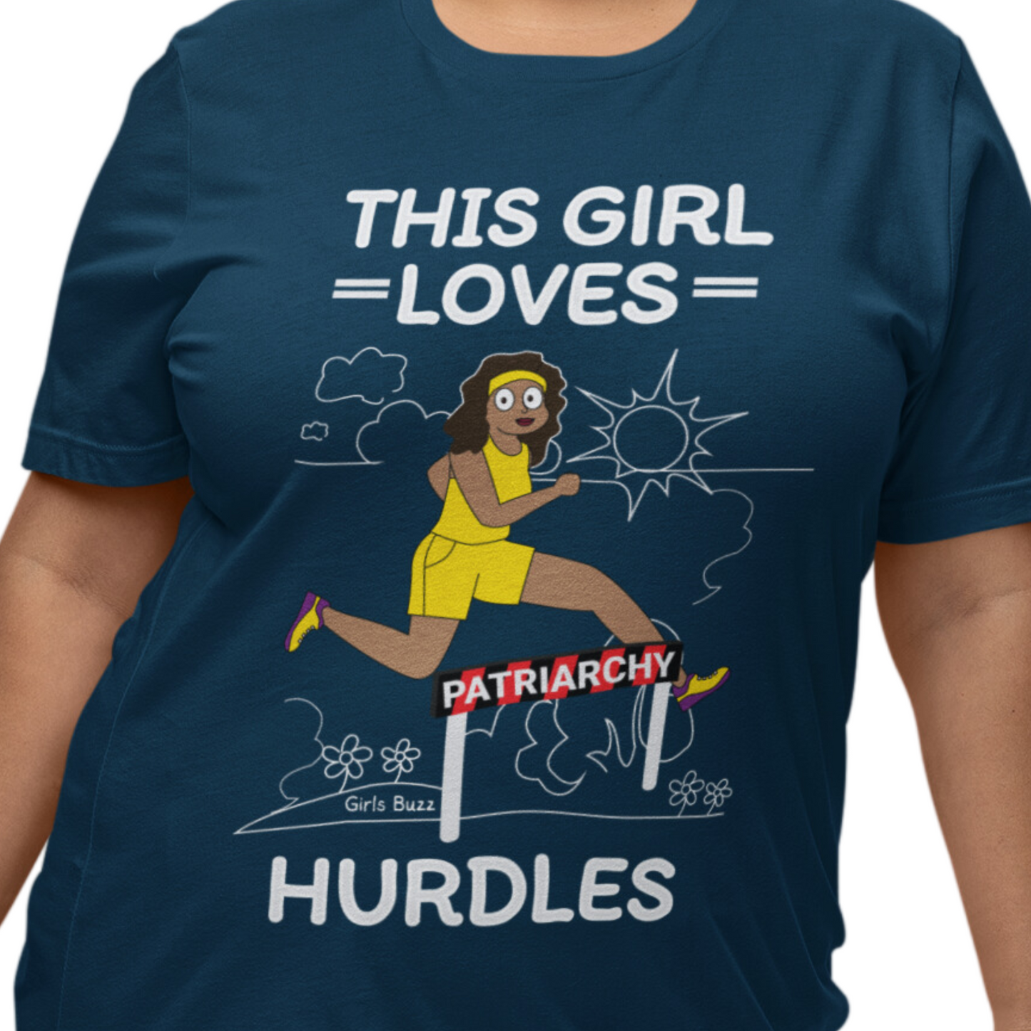 Loves Hurdles Boyfriend T-shirt