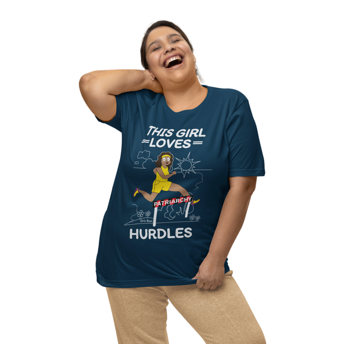 Loves Hurdles Boyfriend T-shirt