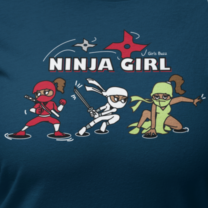 Ninja Girl Boyfriend T-shirt