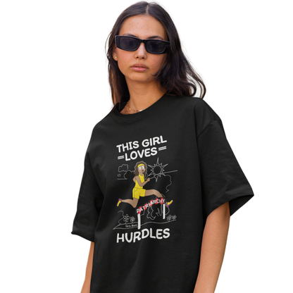 Love Hurdles Oversized T-shirt