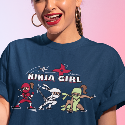 Ninja Girl Boyfriend T-shirt