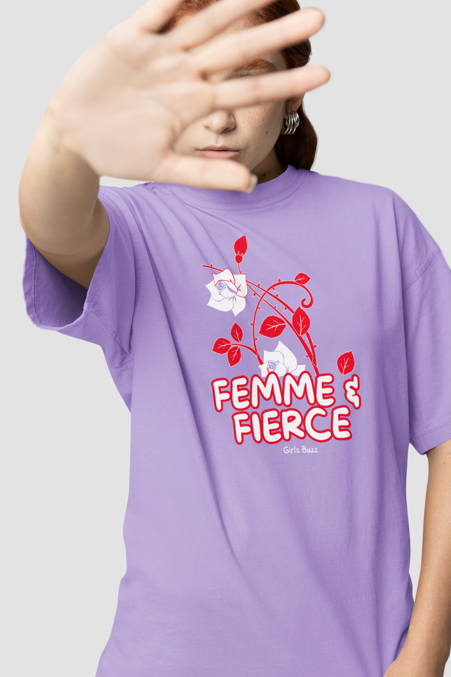 Femme And Fierce Oversized Tee