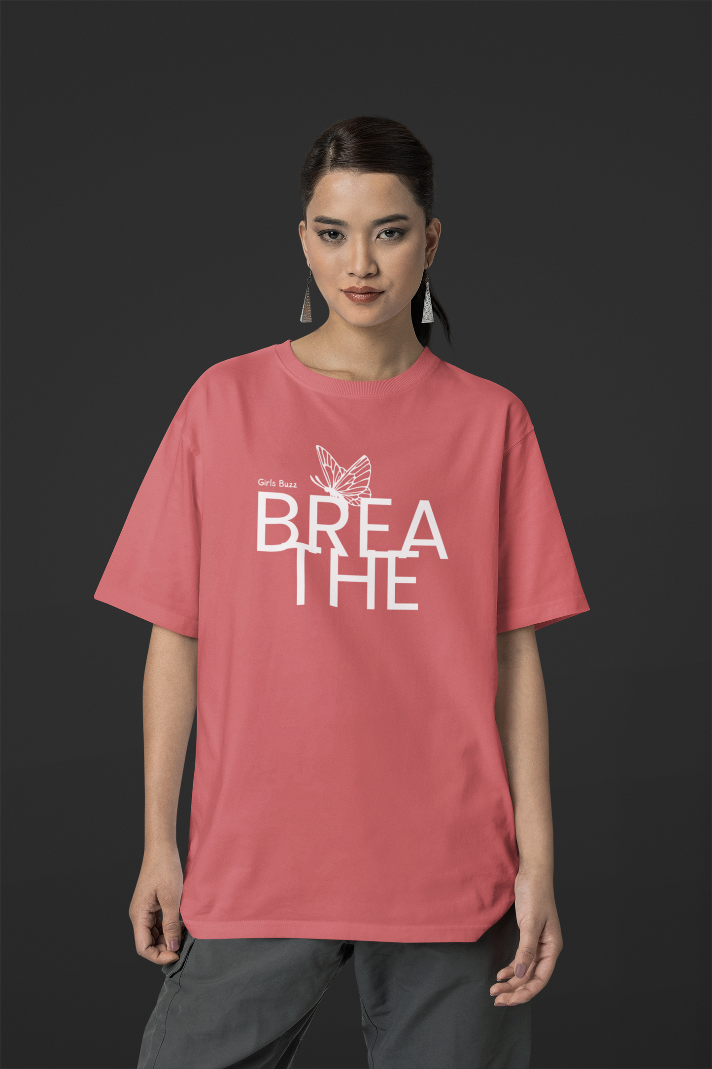 Breathe Yoga Oversized Tee