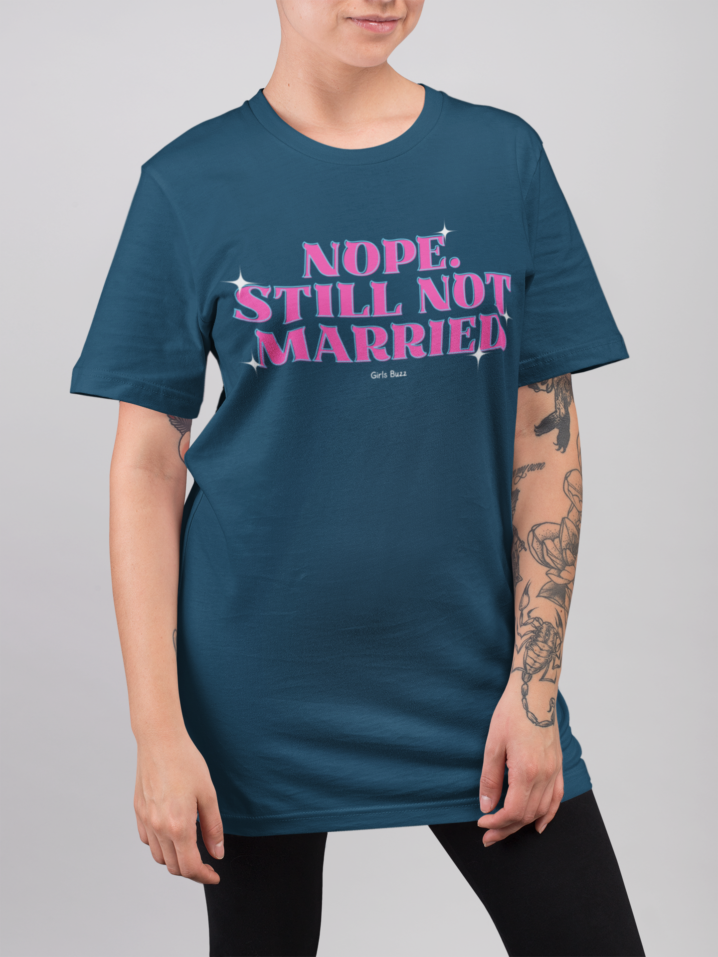 Still Not Married Oversized Tee