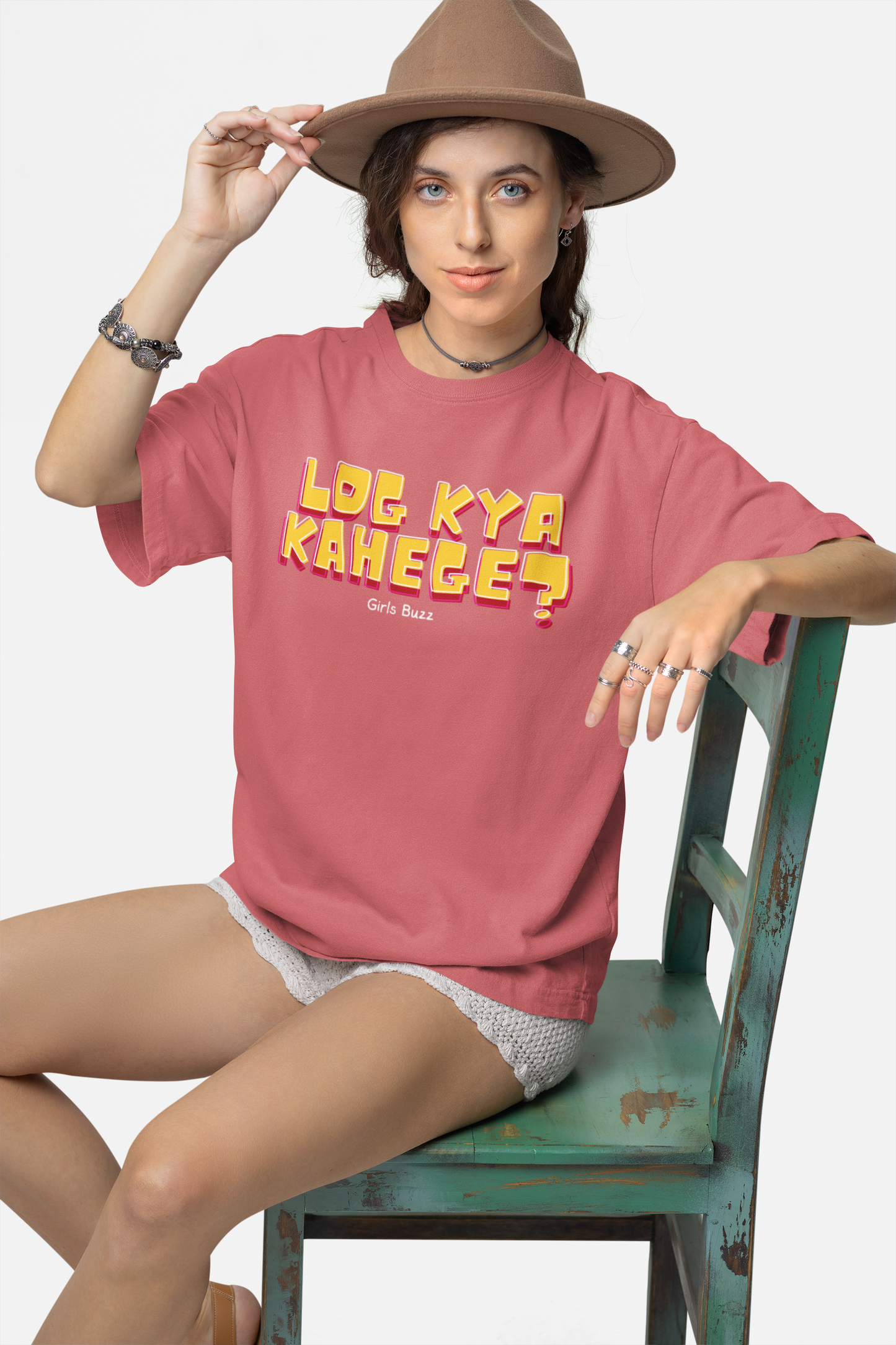 Lok Kya Kahenge Oversized Tee