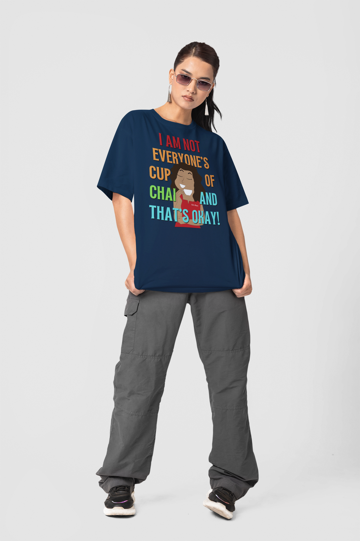 Not Everyone's Cup Of Chai Oversized Tee