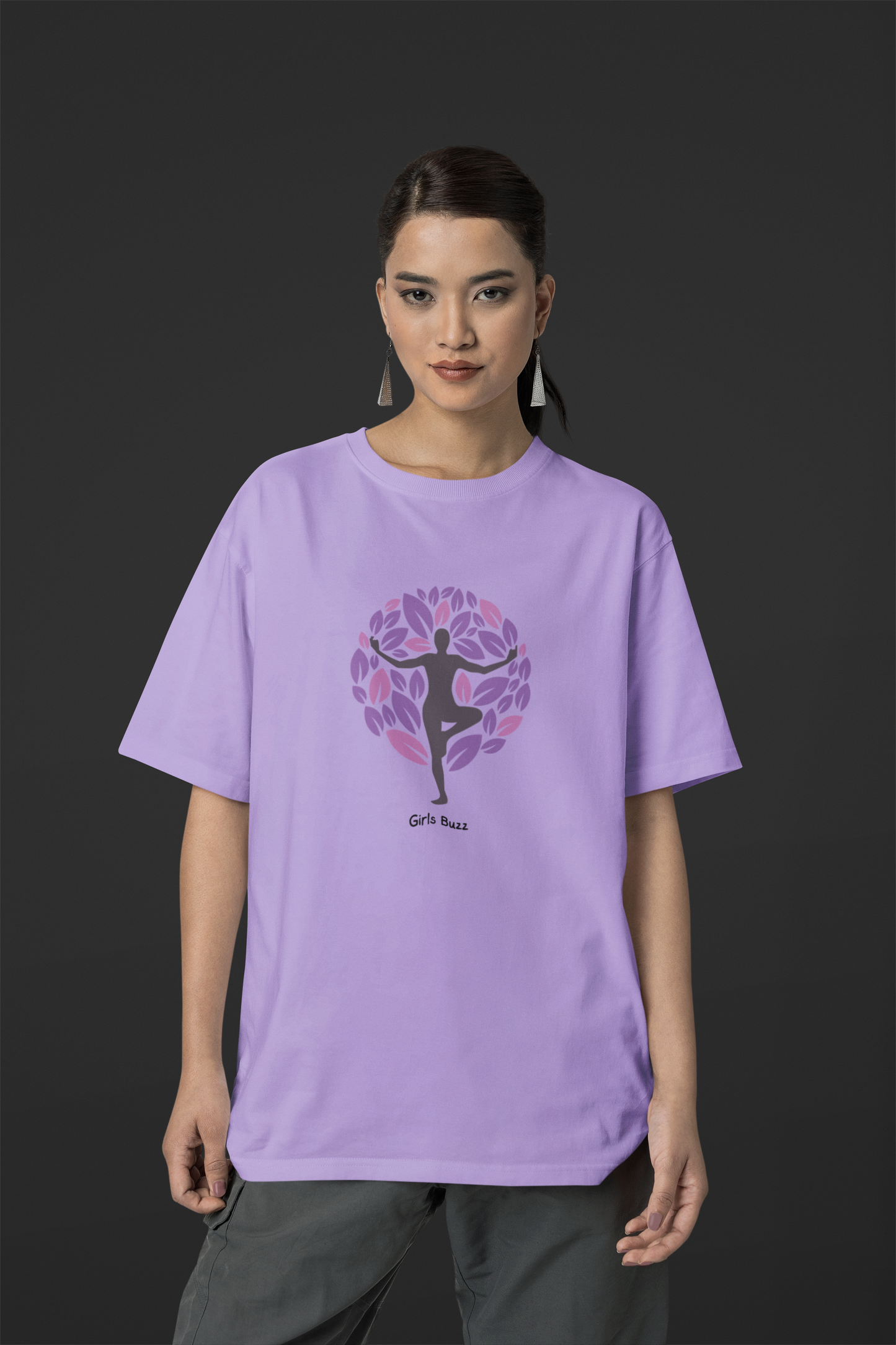 The Tree Pose Yoga Oversized Tee