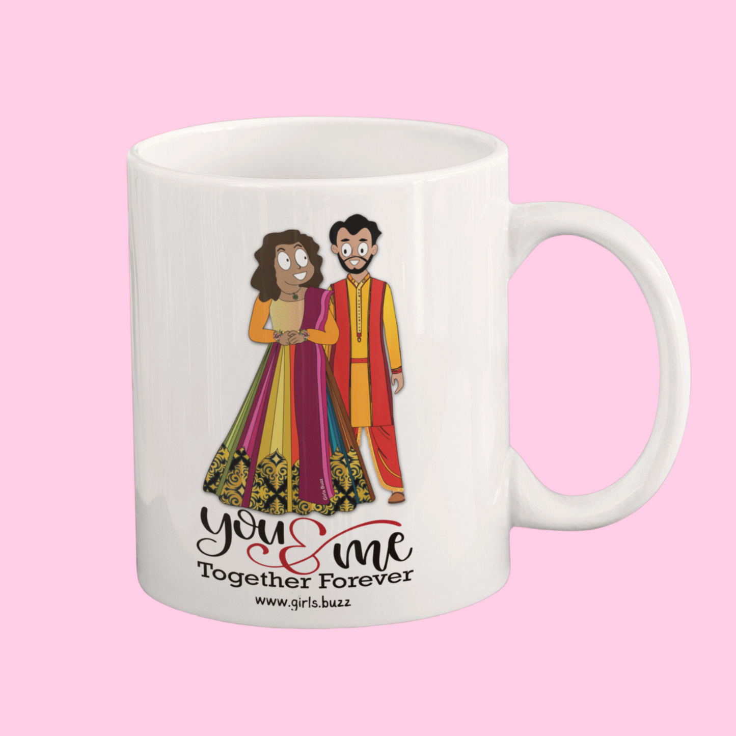 You and Me Together Forever Mug