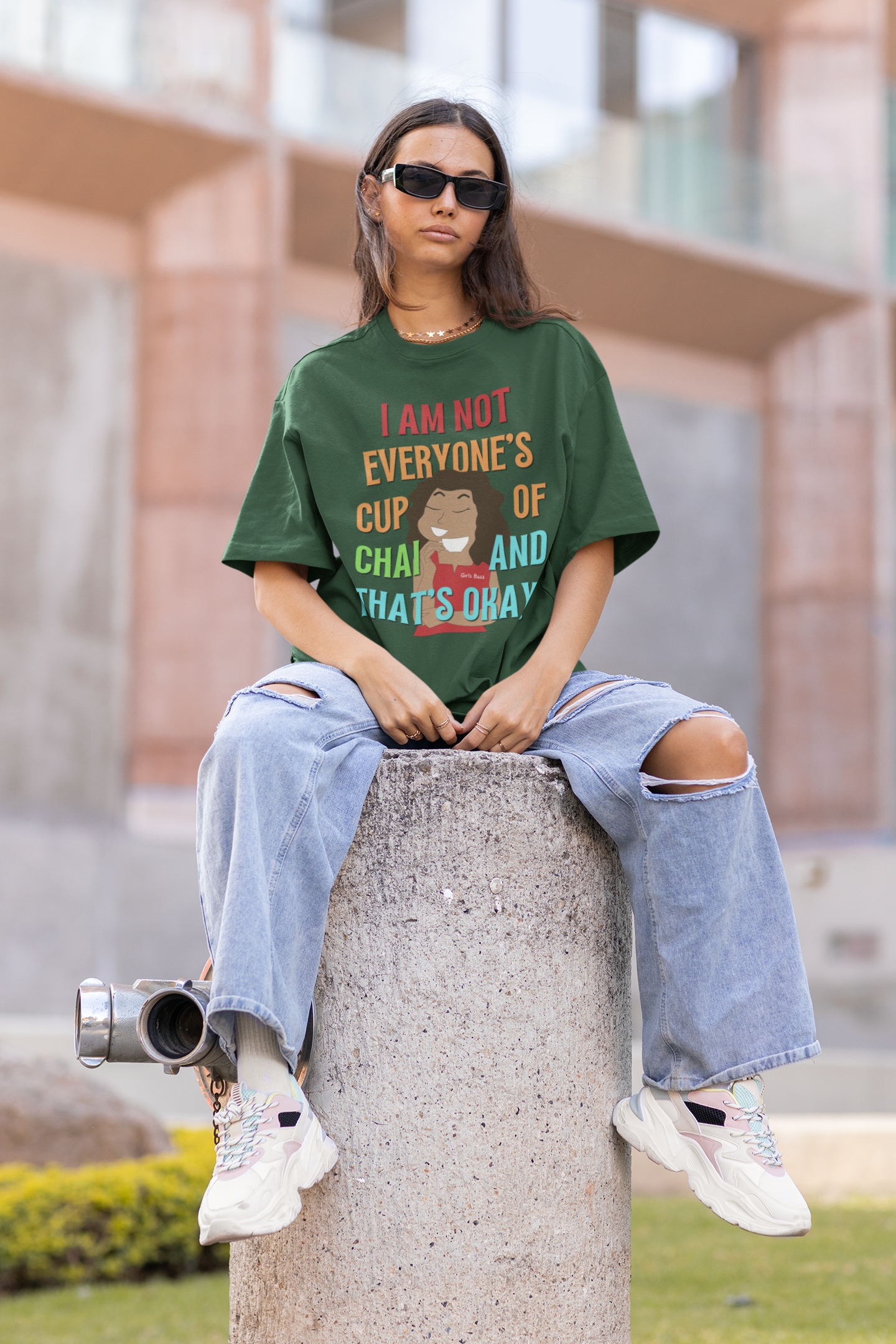 Not Everyone's Cup Of Chai Boyfriend Fit T-shirt