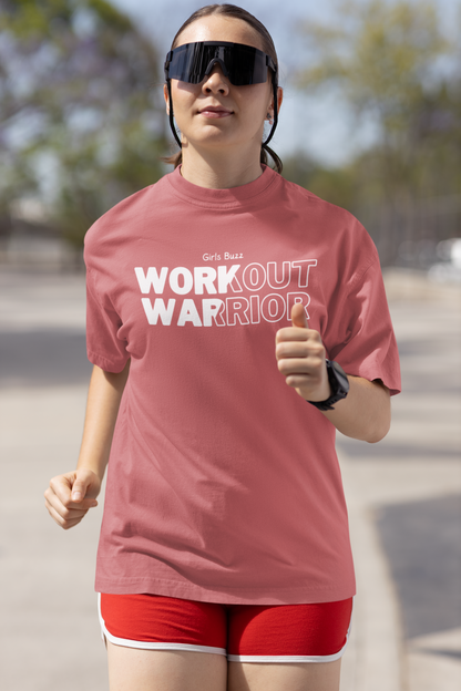 The Workout Warrior Workout Oversized Tee