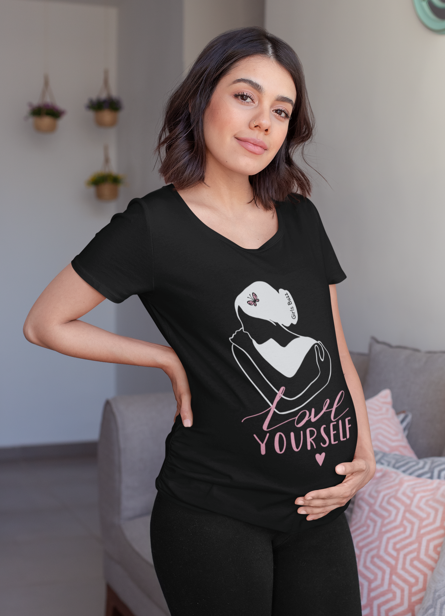 Love Yourself Maternity T-shirt