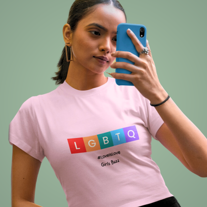 LGBTQ Pride Crop Top