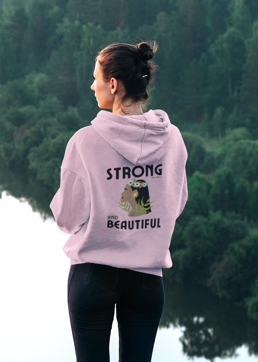 Strong And Beautiful Backprinted Hoodie