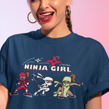 Ninja Girl Oversized T-shirt