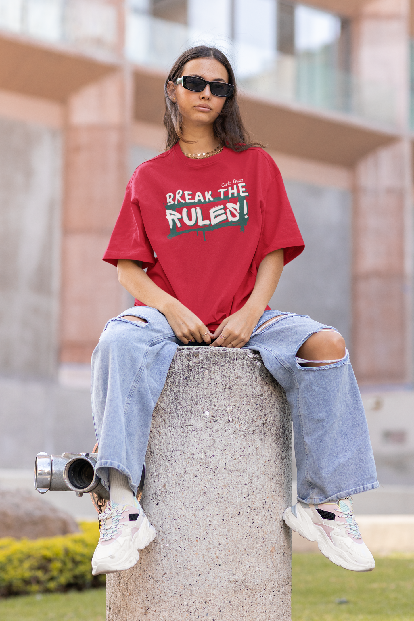 Break The Rules Boyfriend Fit T-shirt