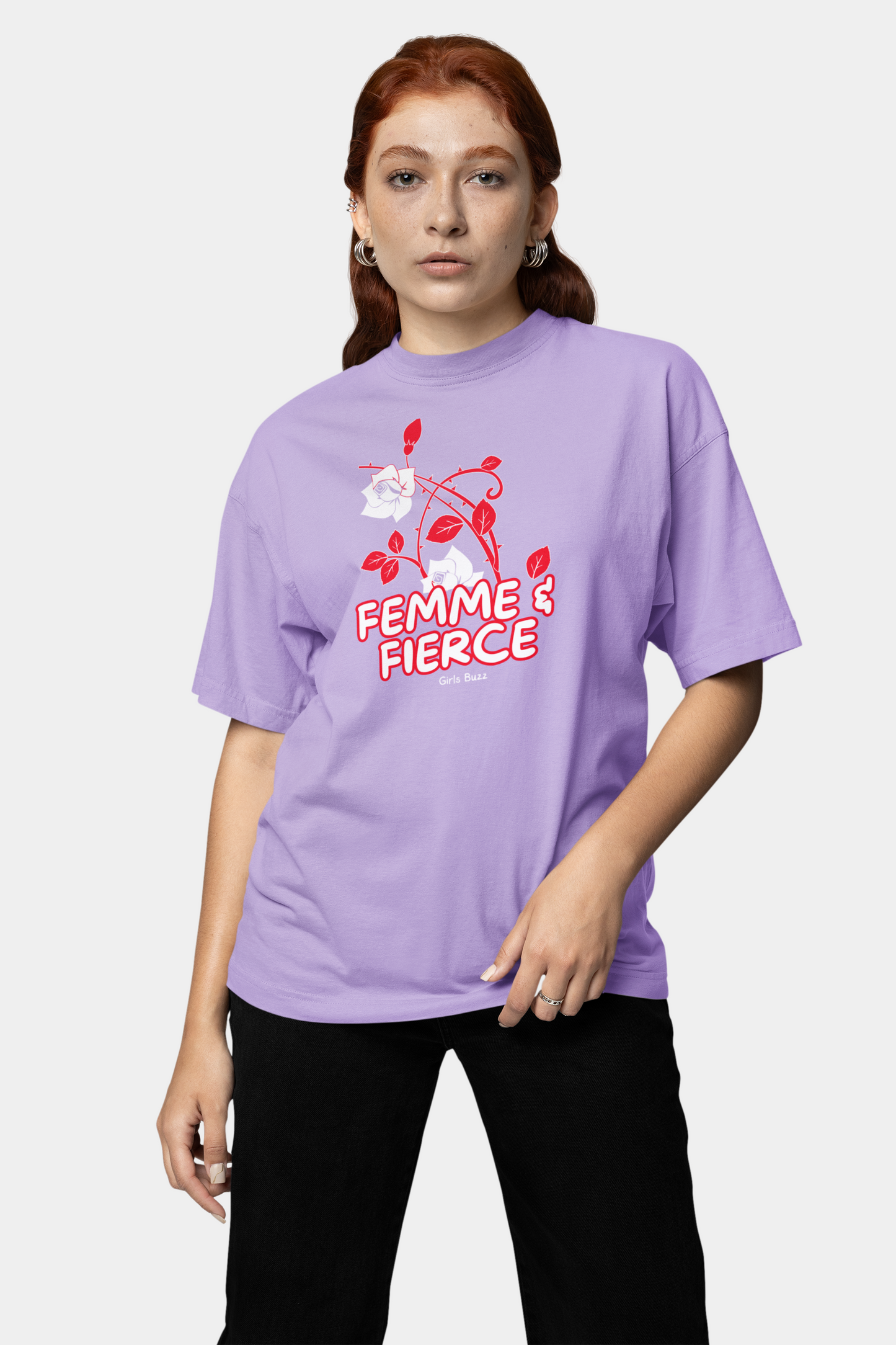 Femme And Fierce Oversized Tee