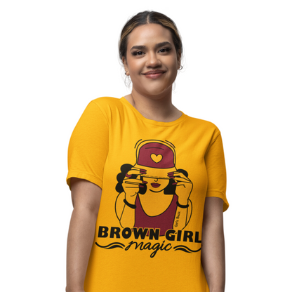 Brown Girl Magic Boyfriend T-shirt