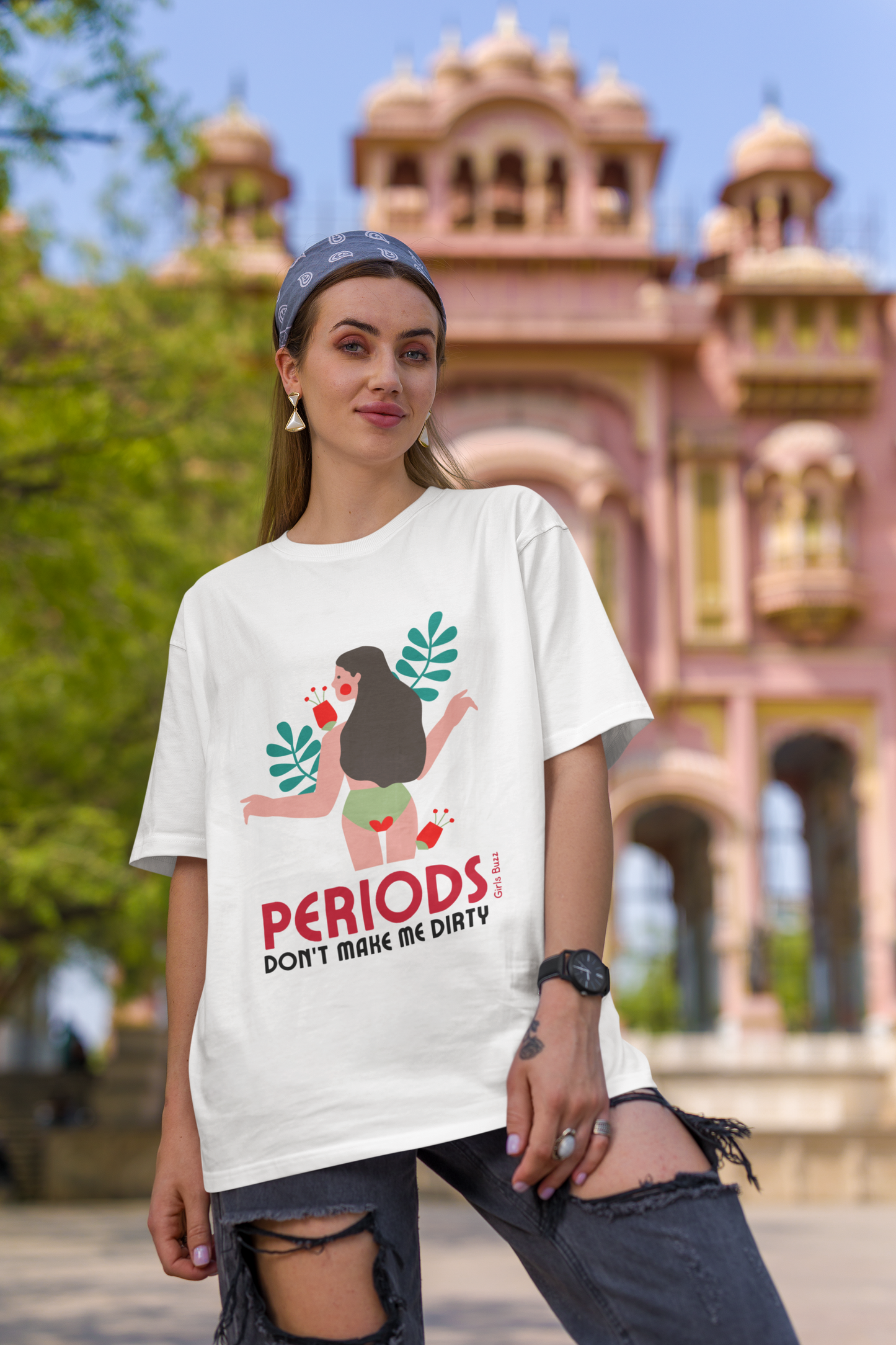 Normalise Periods Oversized T-shirt