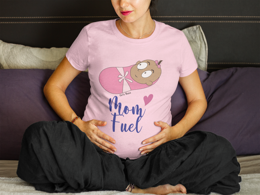 Mom Fuel Maternity T-shirt