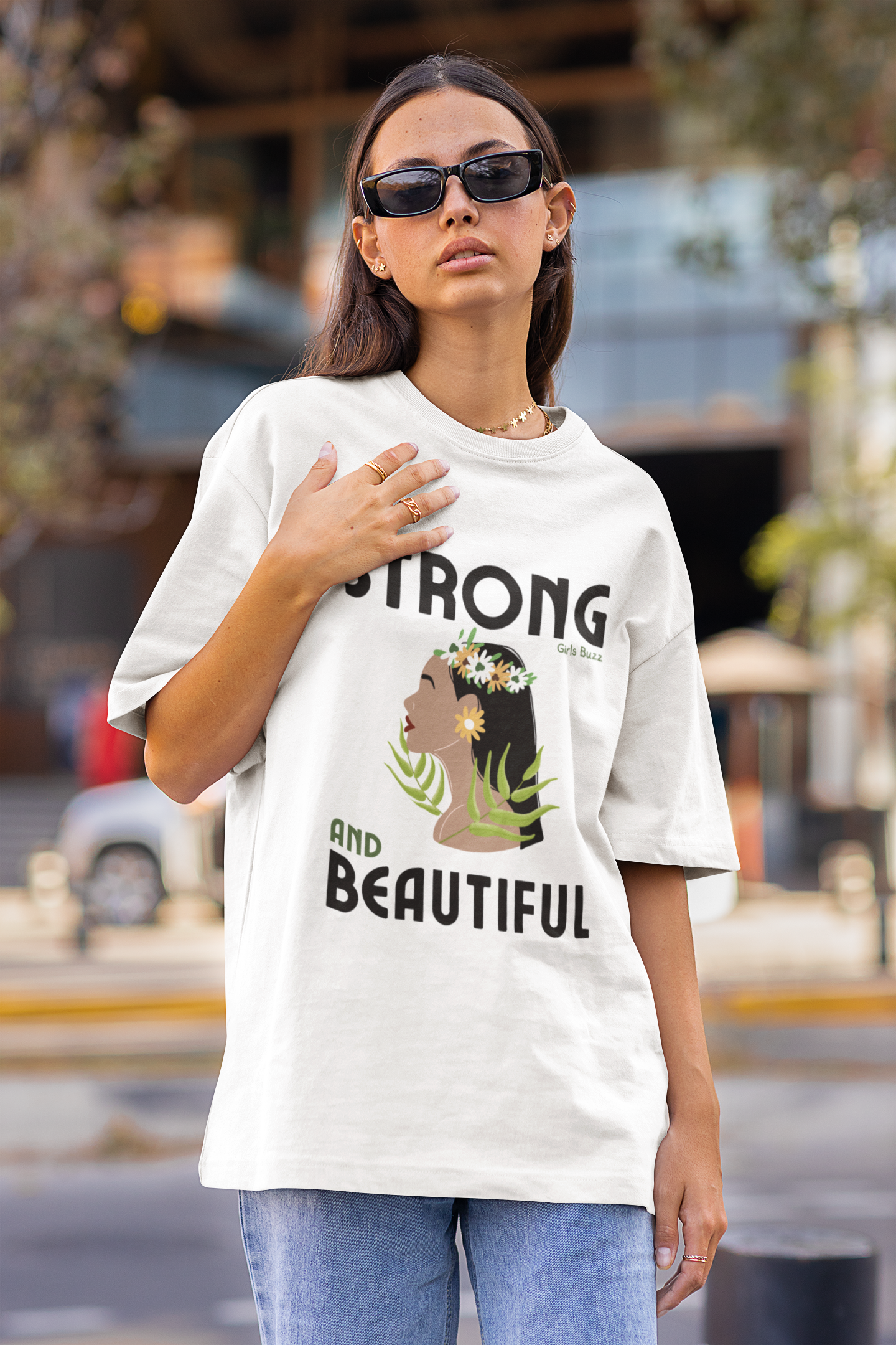 Strong And Beautiful Oversized T-shirt