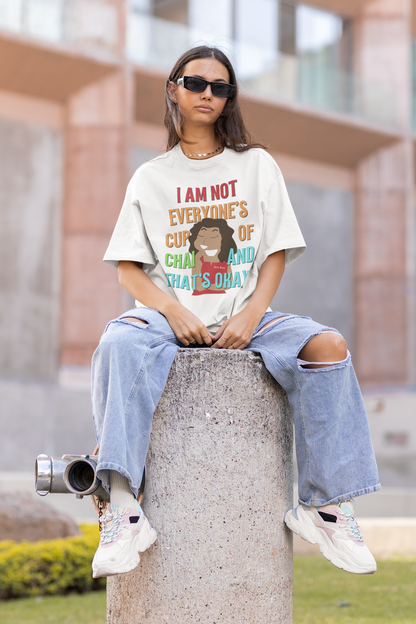 Not Everyone's Cup Of Chai Boyfriend Fit T-shirt