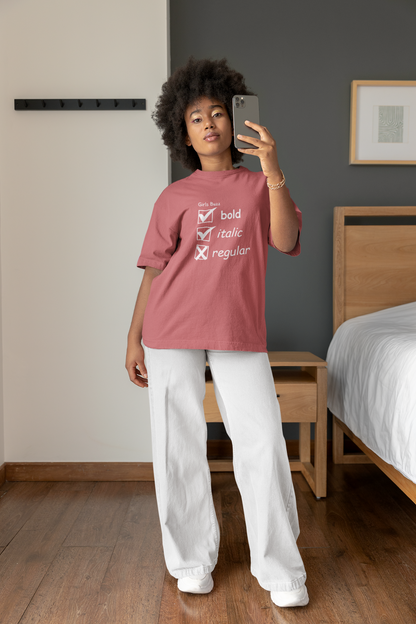 The Bold Oversized Tee