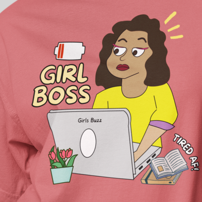 Girl Boss Oversized Tee