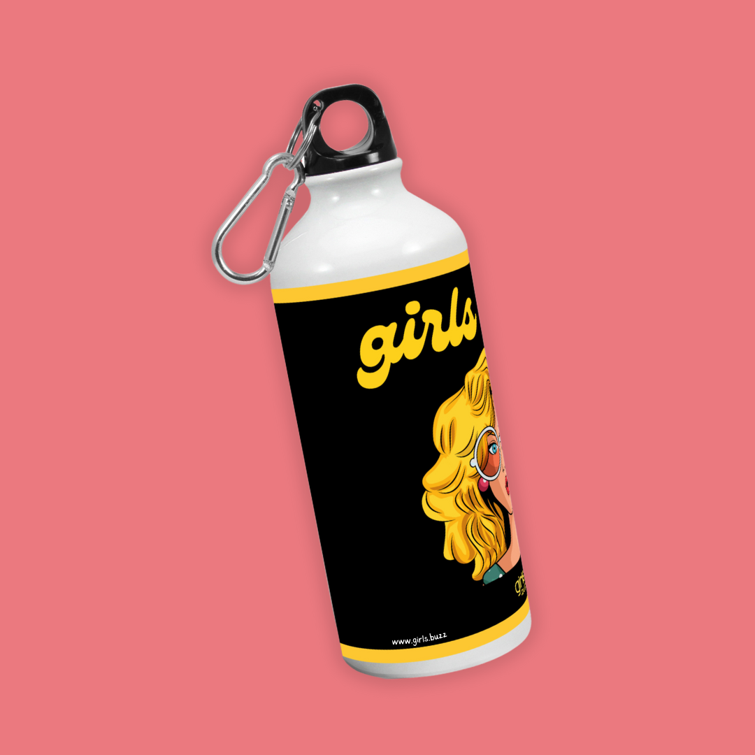 Girls Buzz ki Bottle Black