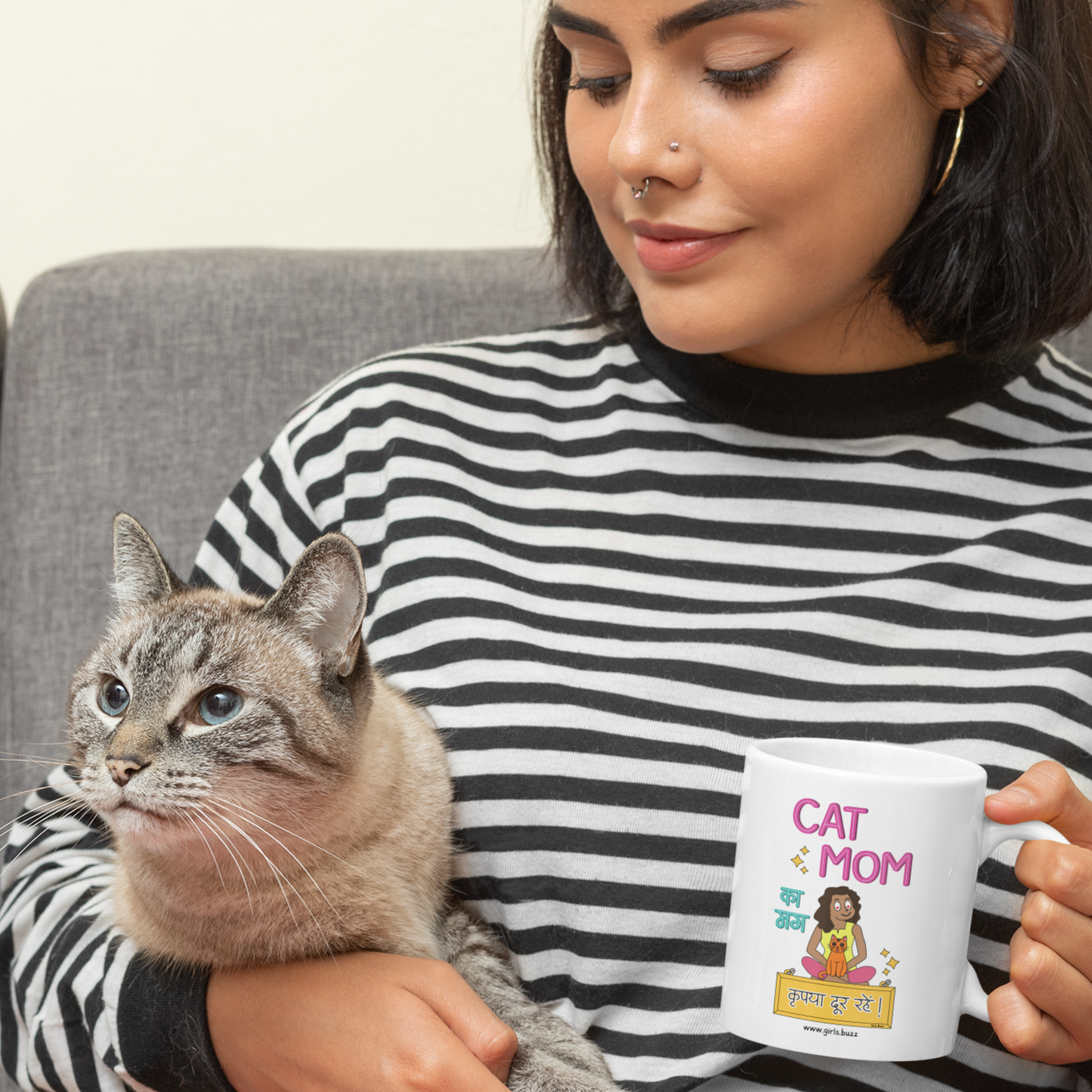 Cat Mom Mug