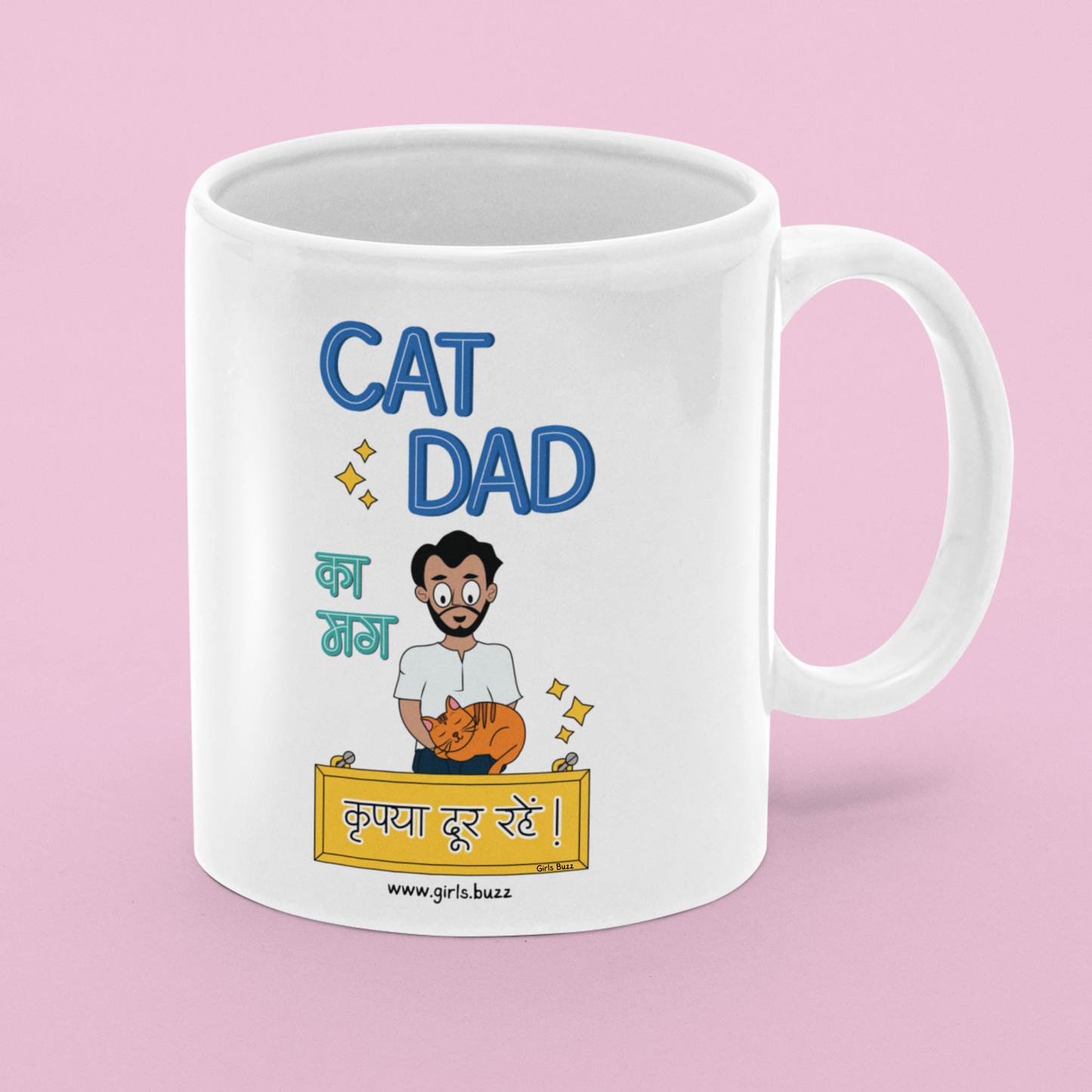 Cat Dad Mug