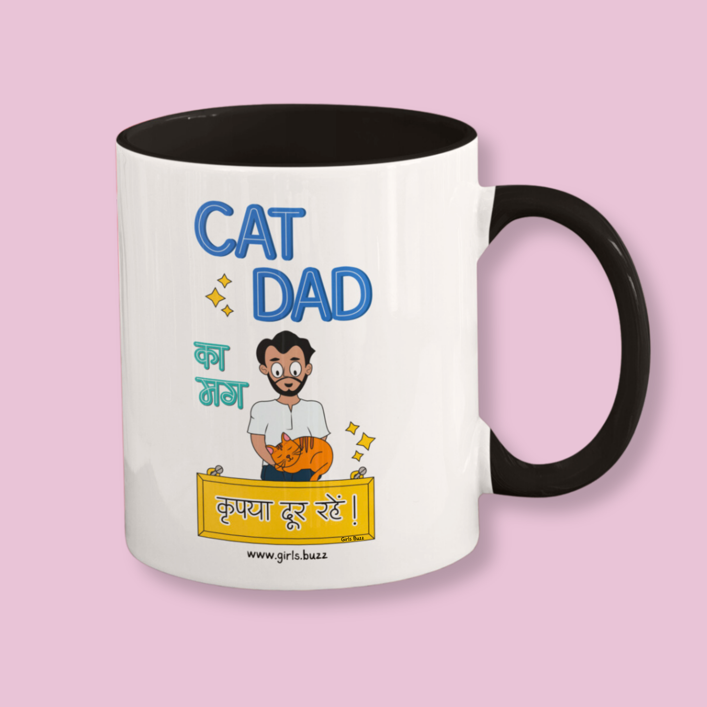 Cat Dad Mug