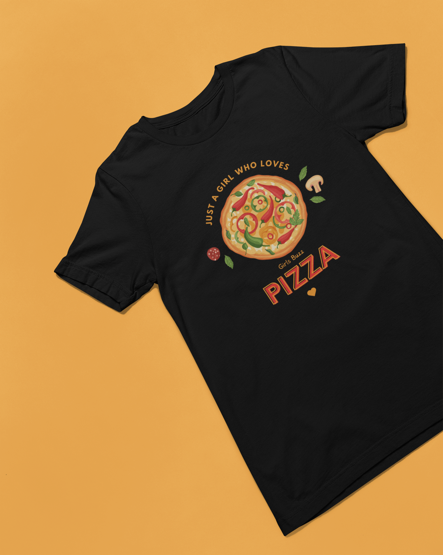 Pizza Oversized T-shirt