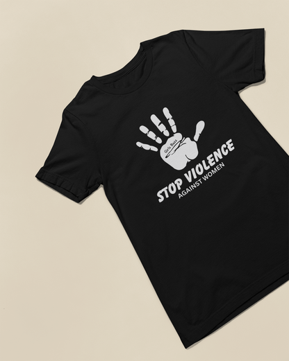 Stop Violence Against Women Oversized Tee