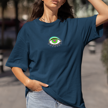 Keep Eyes Off Me Backprinted Tee